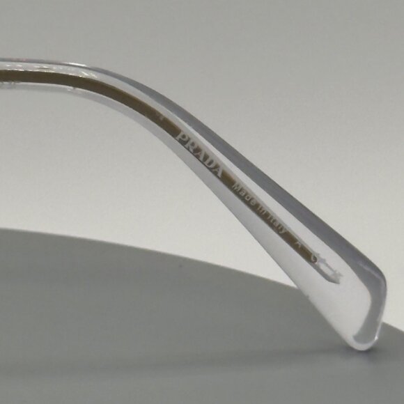 PRADA PR A51V ZVN1O1 Pale Gold Demo Lens 55 mm Women's Eyeglasses - Picture 11 of 11